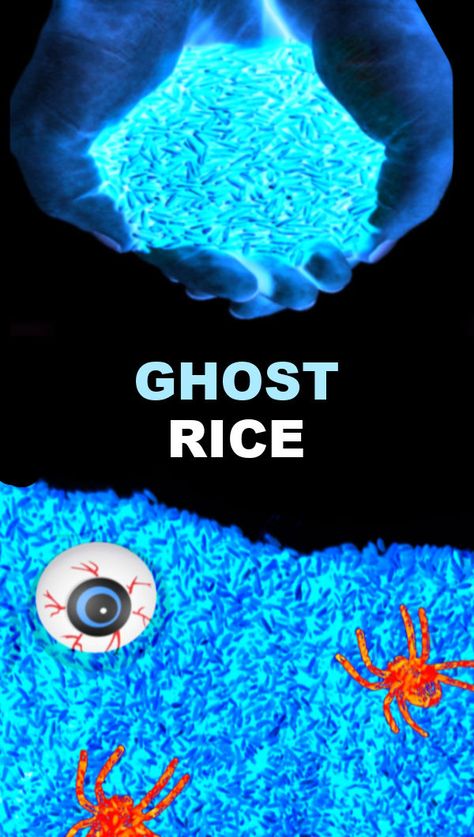 Make ghost rice for Halloween arts & crafts.  Kids of all ages are sure to love playing in this icy-cold sensory bin.  #ghost #ghostrice #ghostcraftsforkids #ghostactivitiesforpreschool #ghostactivities #sensoryactivitiestoddlers #sensorybins #sensoryrice #kidsricerecipes ##halloweenactivities #halloweensensorybin #growingajeweledrose #activitiesforkids Arts And Crafts For Children, Sensory Activities For 1st Graders, Halloween Activities Infants, Halloween Activities For Daycare, Halloween Activities School Age, Halloween Activity For Preschool, School Age Back To School Activities, Sensory Friendly Halloween Party, Eyfs Halloween Crafts