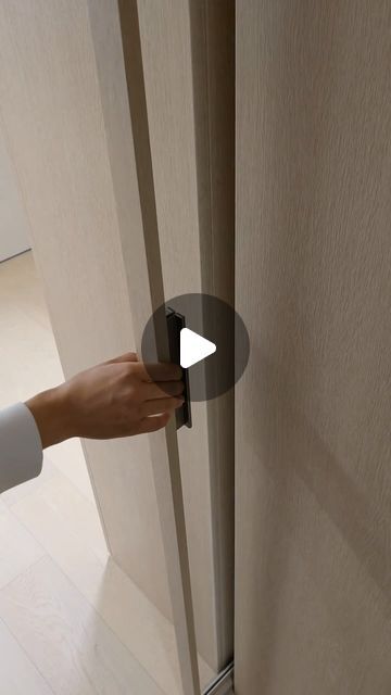 Art & Architecture on Instagram: "What do you think about this sliding door that can’t be visible either it’s open or closed, inspired by traditional Korean doors. Dope or Nope?

Pocket sliding door with special details by @miuga_designstudio. 

#slidingdoors #sliding #pocketdoors #door #doortodoor #doordesign #interiordesign #interiordetails #architecturedetails #architecturaldetail #interiordecor #architects_need" Pocket Sliding Door, Glass Door Design, Door Sliding, Traditional Korean, Yanko Design, Internal Doors, Pocket Doors, Indoor Outdoor Living, Interior Door