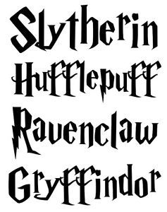 Harry Potter Houses Name Stickers For School, Harry Potter Night, Harry Potter Sticker, Harry Potter Scrapbook, Stickers For School, Harry Potter Font, Slytherin And Hufflepuff, Harry Potter Hogwarts Houses, Harry Potter Stickers