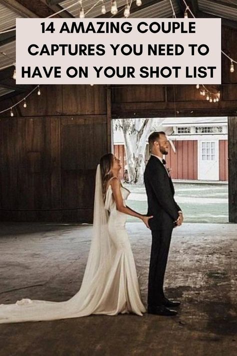 Wedding Photography Shot List, Wedding Photo Checklist, Photo Checklist, Wedding Shot List, Fun Engagement Photos, Shots Ideas, Wedding Couple Photos, Couple Shots, Shot List