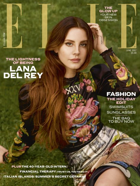 Cover Girl Makeup, Elizabeth Grant, Gucci Dress, Lana Del Ray, Cover Story, Elle Magazine, California Dreaming, A Magazine, Glam Fashion