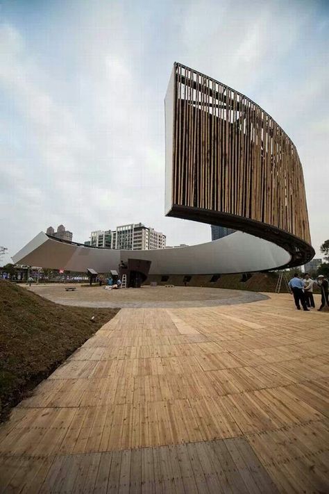 Ring  of celestial bliss Structure Architecture, Futuristic Architecture, Architectural Inspiration, Beautiful Architecture, Modernism, Contemporary Architecture, Urban Design, Amazing Architecture, Architecture Building