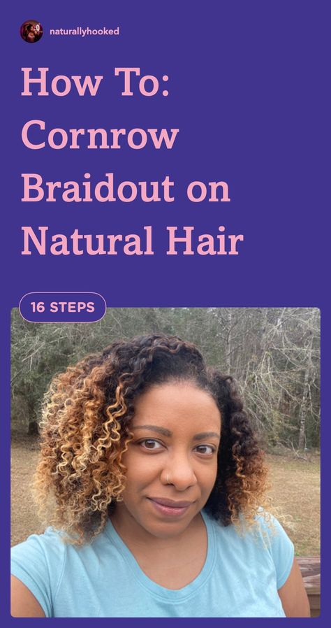 After years of braid out fails, I have finally found a foolproof braid out technique that will give you a defined and fluffy braid out every time. Check out this natural hair braid out tutorial that will also work on transitioning hair as well as relaxed hair. Follow these easy step-by-step instructions to get your best braid out yet. #naturalhair #braidout #naturalhairtutorial #hairtutorial #blackhair #curlyhairstyle #braidoutstyle #natuaralhairtips #naturalhairstyle #naturallycurlyhair Detangling Natural Hair, Cute Natural Hairstyles, Braided Hair Tutorial, Transitioning Hairstyles, Protective Hairstyles For Natural Hair, How To Grow Natural Hair, Natural Hair Tutorials, Braid Out, Natural Hair Styles Easy