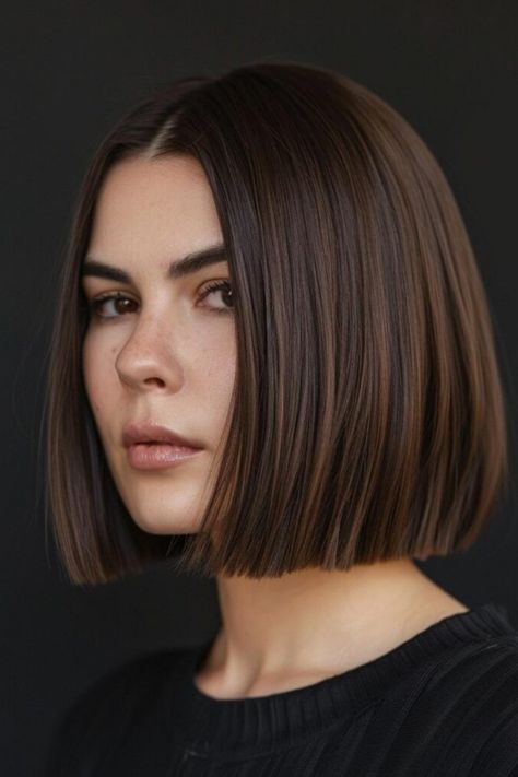 Elevate your style quotient with these 24 bob haircuts perfect for square faces. These styles focus on softening angles and highlighting your facial features in the most flattering way. 1c Hair, Square Bob, Haircuts For Square Faces, Corn Cookies, Asymmetrical Bob Haircuts, Haircut For Square Face, Haircut Inspo, Beautiful Haircuts, Hairdos For Short Hair