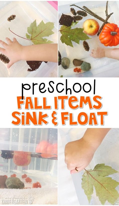 Fall Themed Activities, Fall Science Activities, Autumn Preschool Theme, Fall Science, Fall Lesson Plans, Activity Preschool, Fall Themes, Thanksgiving Crafts Preschool, Preschool Fall