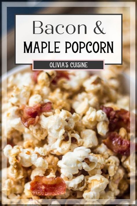 Gourmet Popcorn Flavors, Creative Popcorn Ideas, Popcorn Business Ideas, Maple Bacon Popcorn, Popcorn Board, Fancy Popcorn, Homemade Popcorn Recipes, Popcorn Business, Tv Snacks