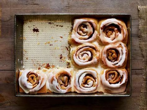 Classic Cinnamon Rolls Overnight Cinnamon Rolls, Rolls Food, Easter Brunch Food, Baked Rolls, Food Network Magazine, Cinnamon Rolls Recipe, Sweet Roll, Easter Brunch, Rolls Recipe