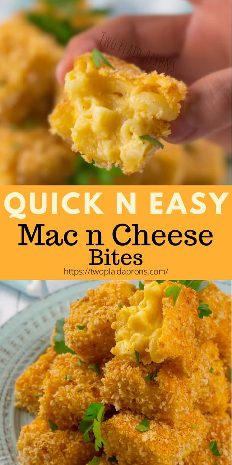 Fried Mac N Cheese Bites, Fried Mac And Cheese Balls Air Fryer, Air Fried Mac And Cheese Bites, Picky Eater Appetizers, Mac N Cheese Balls Air Fryer, Max And Cheese Bites, Mac And Cheese Balls Air Fryer, Air Fryer Mac And Cheese Bites, What To Do With Leftover Mac And Cheese