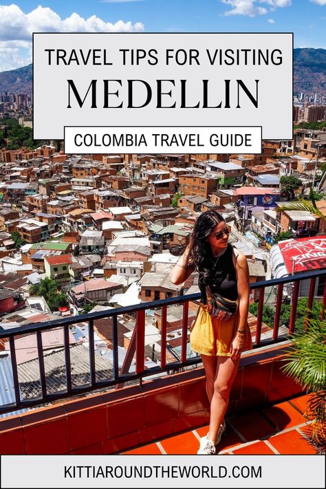 This Medellin travel tips post answers common questions you may have about safety, where to stay, what to eat and how to get around Medellin. Medellin Colombia | How to Visit Medellin in Colombia | How to Get to Medellin Colombia | Medellin Colombia Safety Tips | Medellin Colombia Travel Tips | Where to Stay in Medellin | Where to Eat in Medellin Medellin Outfit Ideas, Outfits For Medellin Colombia, Medellin Colombia Outfits Women, What To Wear In Medellin Colombia, Colombia Outfits What To Wear Medellin, Medellin Colombia Outfit, Columbia Medellin, Medellin Outfit, Medellin Travel