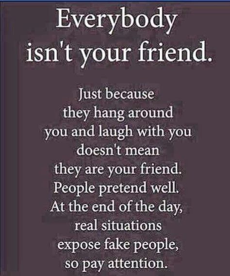 Not everyone is your friend False Friends Quotes, Backstabbing Quotes, Fake Friendship Quotes, Quotes Loyalty, Fake Friendship, Fake Friend Quotes, False Friends, Fake People Quotes, Fake People