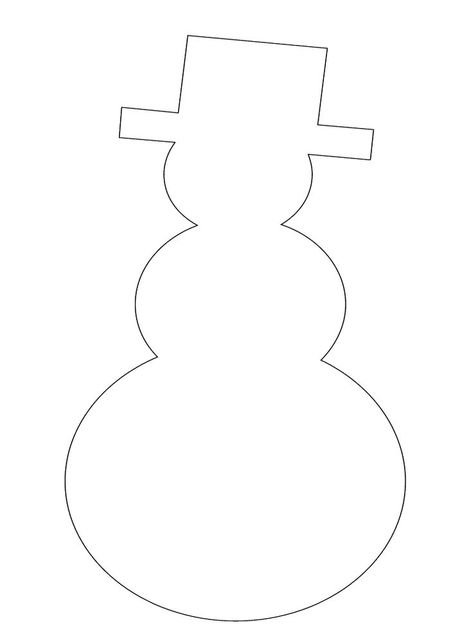 Snowman Applique Patterns Free, Snowman Outline Free Printable, Snowman Faces Template Free Printable, Free Printable Snowman Faces, Snowman Pattern, Free Snowman Printables, Snowman Template Free Printable, Snowman Printables Free Templates, Snowman Patterns Printable