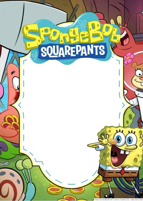 Download 14+ SpongeBob Squarepantes Canva Birthday Invitation Templates Ahoy there, mateys! It's time to set sail for a fun-filled adventure with SpongeBob Squarepants birthday invitations. Whether your child loves the pineapple under the sea or simply can't get enough of... Spongebob Invitations Birthdays, Spongebob Birthday Invitation Template, Spongebob Birthday Party Invitations, Spongebob Invitation Template, Spongebob Template, Spongebob Invitations, Picture Invitations, Spongebob Birthday Party, Spongebob Party