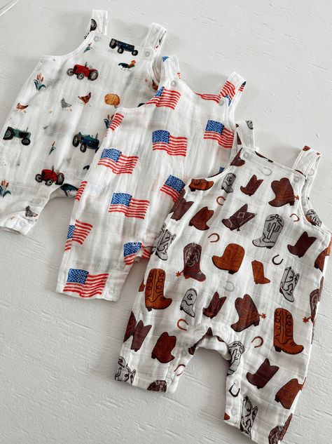 100% Organic Cotton Muslin Wash Cold/Dry Low Heat or Hang Dry Baby Boy Must Haves, Western Baby Outfits, Country Babies, Baby Boy Cowboy, Western Baby, Baby Wishlist, Cowboy Baby, Western Babies, Farm Baby