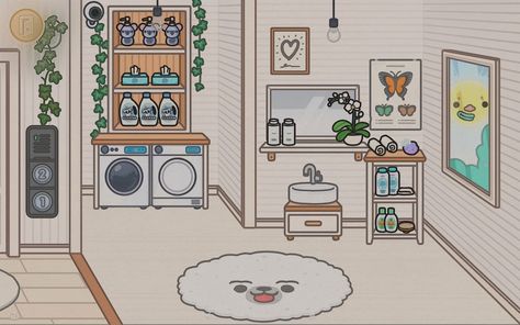 Toca Boca idea wash room by : ttboca_ Wash Room, Toilet Room, Room Idea, Drawings Simple, Art Drawings Simple, Art Drawings, Drawings, Quick Saves, Art