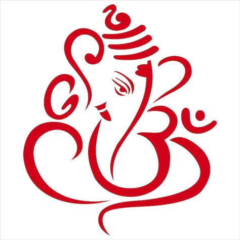 Ganesh Chaturthi Png, Ganesha Vector, Tiger Head Tattoo, Invitation Card Format, Transparent Art, Door Design Photos, Wedding Drawing, Shri Ganesh Images, Cute Bunny Pictures