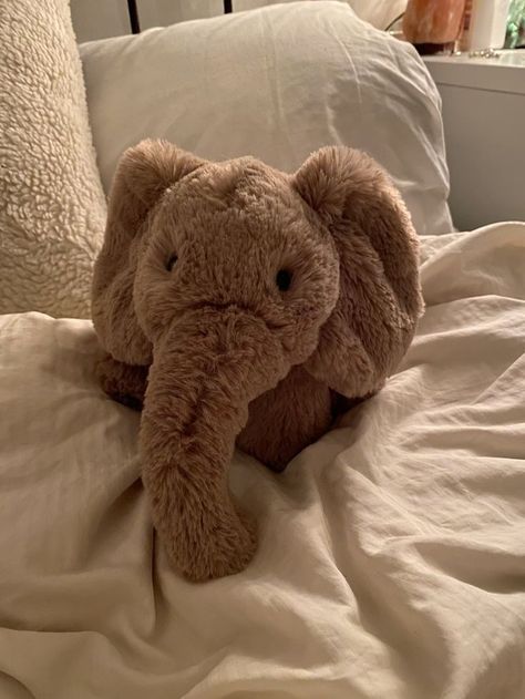 Kids Room Aesthetic, Aesthetic Kids Room, Elephant Teddy, Elephant Soft Toy, Jellycat Stuffed Animals, Elephant Plush, Cute Stuffed Animals, Toys For Kids, Cute Little Things