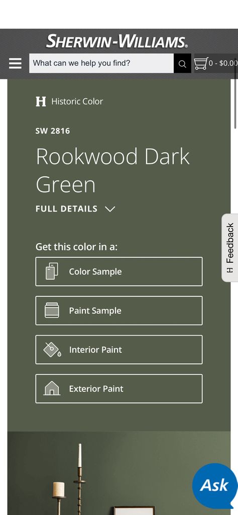 Key points generated with Google AI:

  • This page provides information on the Sherwin-Williams paint color Rookwood Dark Green (SW 2816).

  • The page includes images of rooms painted in Rookwood Dark Green and coordinating colors, Grecian Ivory (SW 7541) and Red Barn (SW 7591).

  • Rookwood Dark Green is a historic color.

See the full article to learn more. Rookwood Dark Green Sherwin Williams Exterior, Rookwood Dark Green Sherwin Williams, Rookwood Dark Green, Green Sherwin Williams, Dark Green Paint, Historic Colours, Basement Renovation, Green Paint Colors, Sherwin Williams Paint Colors