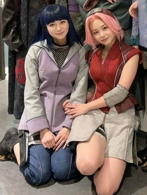 Hinata Hyuga Cosplay, Sakura Haruno Cosplay, Sasuke Cosplay, Hinata Cosplay, Sakura Cosplay, Cosplay Naruto, Naruto Teams, Naruto Sasuke Sakura, Naruto Cosplay