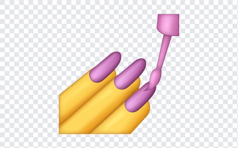 Nail Polish Emoji PNG Nail Emoji, High Five Emoji, Clap Emoji, Middle Finger Emoji, Emoji Nails, Emoji Png, Hand Emoji, Ios Emoji, Graphic Elements