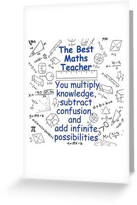 4" x 6" cards for every occasion. Digitally printed on heavyweight stock. Uncoated blank interior provides a superior writing surface. Comes with a kraft envelope. Additional sizes are available. A piece of art to say thank you to the best maths teacher. Sst Teacher Card, Aesthetic Cards Ideas For Teachers, Happy Teachers Day For Maths Teacher, Teachers Day For Maths Teacher, Math Teacher Day Card, Quote For Maths Teacher, Greeting Card For Maths Teacher, Teachers Day Card Science Teacher, Cards For Teachers Farewell