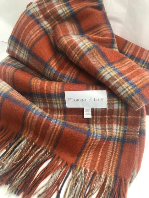 Lambswool Super Soft Rust Check Blanket Throw by Florence - Etsy UK Rustic Colours, Check Blanket, Fall Throw Blanket, Hallway Wallpaper, Print Throw Blanket, Fall Bedding, It's Too Hot, Cosy Room, Cute Fall Wallpaper