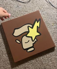 Bape Art Canvas, Hypebeast Painting Ideas, Bape Paintings Canvas, Kaws Drawing Easy, Bape Drawings, Paintings Mini Canvas, Graffiti Style Art To Draw, Easy Trippy Things To Draw, Kaws Canvas Painting