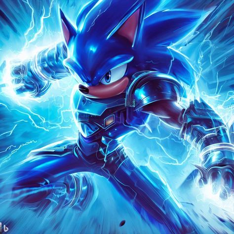 Sonic Lightning, Sonic Random, Hyper Sonic, Blue Roses Wallpaper, Roses Wallpaper, Hedgehog Art, Keno, Blue Roses, The Hedgehog