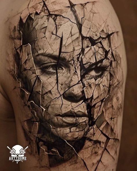 4 Tattoo, Cat Tattoo Designs, 3d Tattoo, Dark Art Drawings, Grey Art, Human Form, Face Tattoo, Custom Tattoo, Cat Tattoo