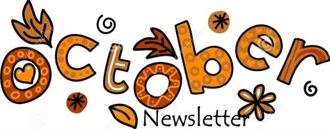 October & November 2015 Newsletter October Clipart, Text Doodle, October Images, Organization Bullet Journal, Fb Cover Photos, Teacher Clipart, Diy Calendar, School Clipart, Scrapbook Background