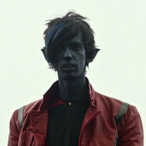 Kurt Wagner X Logan, Kurt Wagner Icon, Nightcrawler Icon, Nightcrawler X Men, Xmen Icons, Nightcrawler Marvel, Nightcrawler Xmen, Kodi Smit Mcphee, Night Crawler