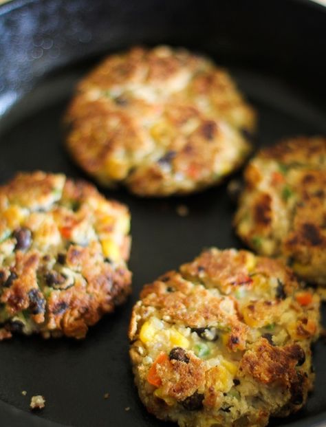 Southwest Veggie Burgers with Black Bean and Corn Salsa Veggie Burger Recipe Black Bean, Vege Burgers, Garden Burger, Vegetarian Burger Recipe, Black Bean And Corn Salsa, Vegetable Burger, Black Bean And Corn, Veggie Burgers Recipe, Vegetarian Burger