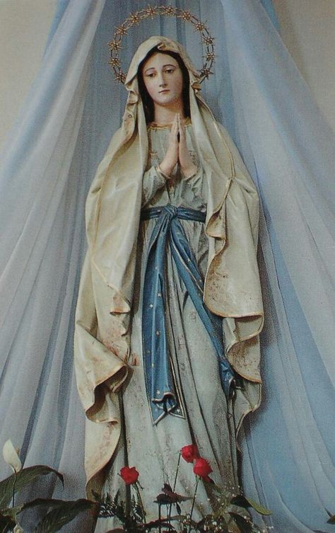 All about Mary. — A statue of Mary at the shrine of Medjugorje,... Medjugorje Bosnia, Statue Of Mary, Blessed Mother Statue, Blessed Mary, Virgin Mary Statue, Images Of Mary, Religious Pictures, Mama Mary, Mary Statue