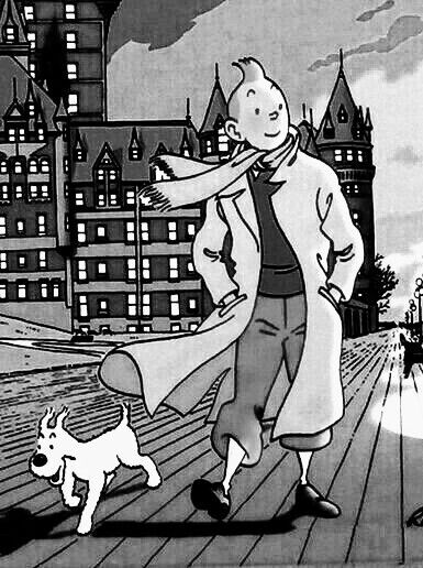 tintin & milou Tintin And Snowy, Tintin Comic, Tintin Art, Tin Tin Cartoon, Tin Tin, 90th Birthday, Comic Illustration, Caricatures, Comic Artist