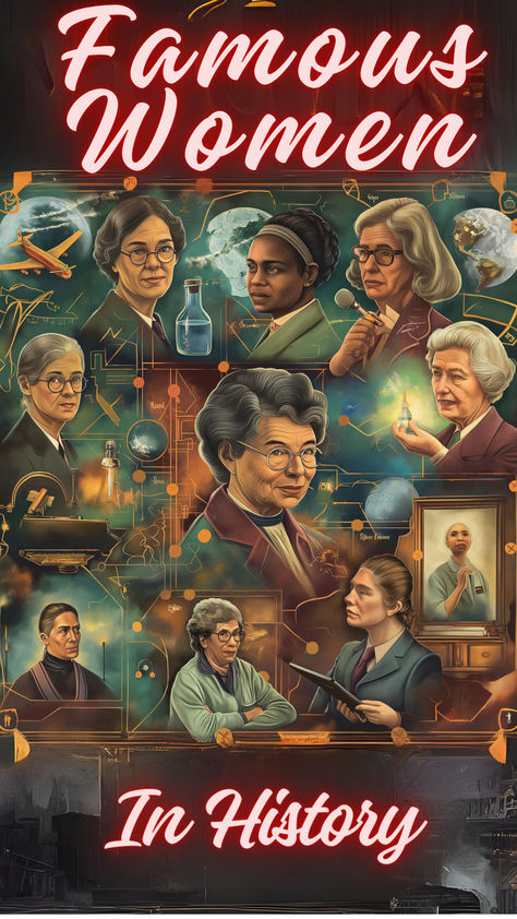 Beautiful Posters for Your Class: Celebrate the inspiring stories of trailblazing women who shaped our world! From Marie Curie's groundbreaking contributions to science to Rosa Parks' pivotal role in the Civil Rights Movement, these posters will ignite discussions and inspire your students. Check out the posters here: https://www.educatorstechnology.com/2024/04/famous-women-in-history-for-kids-posters.html  #EducateToEmpower #WomenWhoChangedTheWorld #ClassroomPosters 📚🌟 Famous Women In History, Women History, History Posters, History Events, Amelia Earhart, English Teaching, Women Poster, History For Kids, Inspiring Stories