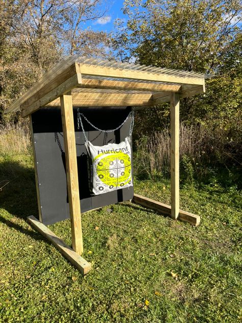 Portable Archery Target Stand, Archery Bag Target Stand, Backyard Bow And Arrow Range, Diy Archery Backstop, Bow Target Stand, Archery Target Backstop, Archery Target Stand Diy, Homemade Archery Target, Diy Archery Range