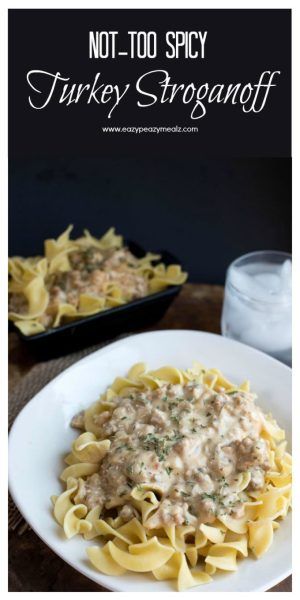 Turkey Stroganoff Recipe, Ground Turkey Stroganoff, Stroganoff Recipes, Turkey Stroganoff, Spicy Turkey, Summer Salads With Fruit, Stroganoff Recipe, Ground Beef Recipes For Dinner, Ground Turkey Recipes