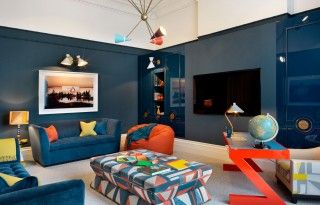 Single Portfolio Image Teen Playroom, Teen Game Rooms, Bedroom Built Ins, Snug Room, Modern Sofa Living Room, Latest Interior Design, Playroom Ideas, Boys Room Decor, Room Interior Design