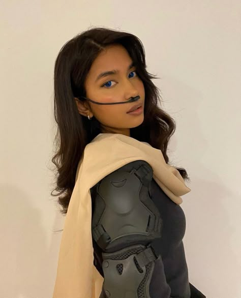 Dune costume that would amaze Timothée Chalamet, Zendaya costume Chani, female warrior, Sci-fi, Halloween, spooky Halloween costumes, Halloween outfit, costume, Sexy Halloween costumes, Style for Halloween, ICONIC Halloween costume, spooky season, science fiction, Zendaya Costume, Comicon Costume Women, Zendaya Halloween, Female Warrior Costume, Dune Costumes, Mishti Rahman, Comicon Costume, 2 Halloween Costumes, Halloween Costume Spooky