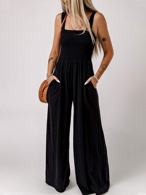 Jumpsuit Outfit Ideas, Real Women Fashion, Plus Size Pretty, High Waist Jumpsuit, Jumpsuit Fitted, Pleated Jumpsuit, Jumpsuit With Pockets, Womens Wide Leg Pants, Jumpsuit Elegant