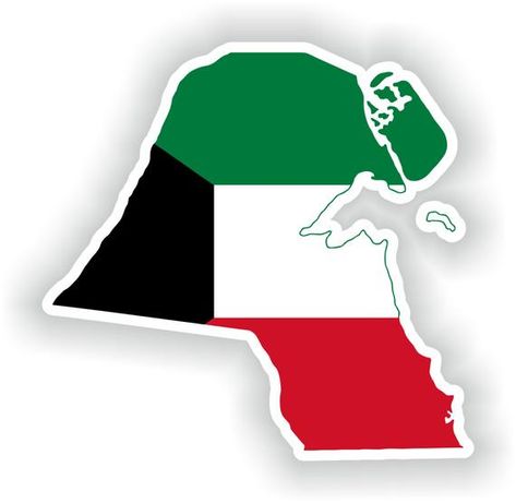 Kuwait Map, Kitchen Pullout, Kuwait Flag, Flag Silhouette, Kuwait National Day, Arabic Worksheets, Sticker For Laptop, المملكة العربية السعودية, Motorcycle Helmet