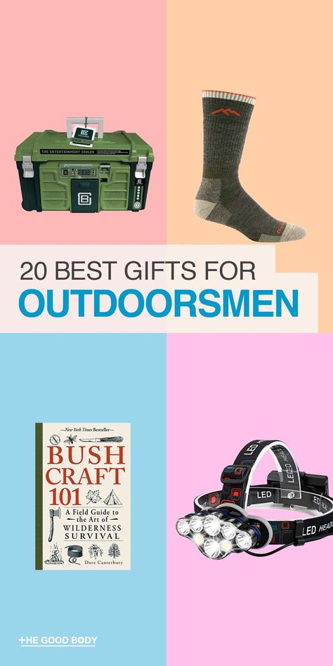 Camping Technology, Gifts For Outdoorsmen, Outdoor Christmas Gifts, Essential Camping Gear, Outdoorsman Gifts, Outdoorsy Gifts, Best Presents, Healthy Gift, Tasty Meals