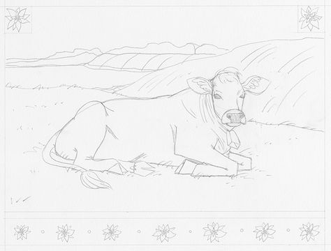 Draw A Cow, Cow Illustration, Leg Art, Edelweiss Flower, Cow Face, Art Skills, Howl At The Moon, Cow Head, Cow Art