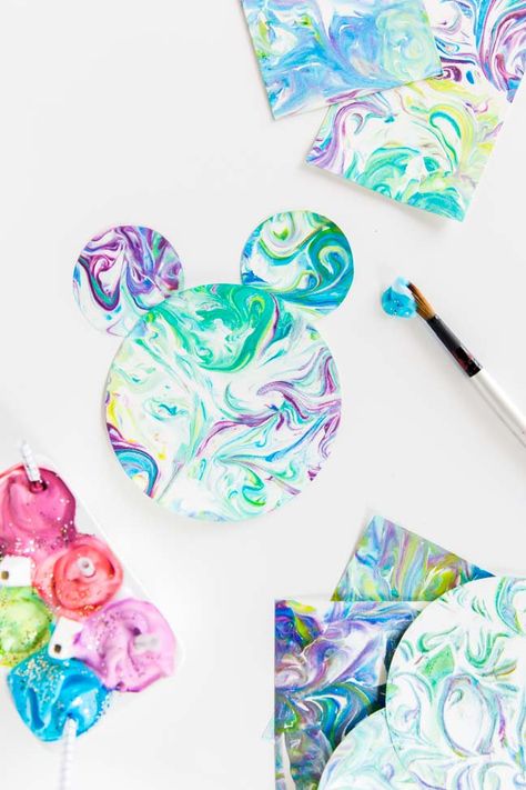 How to Make Shaving Cream Art for Toddlers Preschool Mickey Mouse Crafts, Art Projects For Preschoolers, Projects For Preschoolers, Shaving Cream Art, Art For Toddlers, Shaving Cream Painting, Artwork Diy, Summer Art Projects, Mickey Silhouette