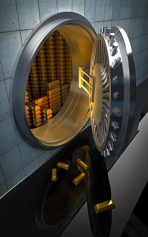 Big safe with Gold ingots 3D. Render #Sponsored , #AFFILIATE, #SPONSORED, #safe, #Render, #ingots, #Big Big Safe, Luxury Safe, Gold Ingot, Gold Reserve, Solid Door, Realistic Watercolor, Safe Vault, Coffee Wallpaper, Financial Strategies