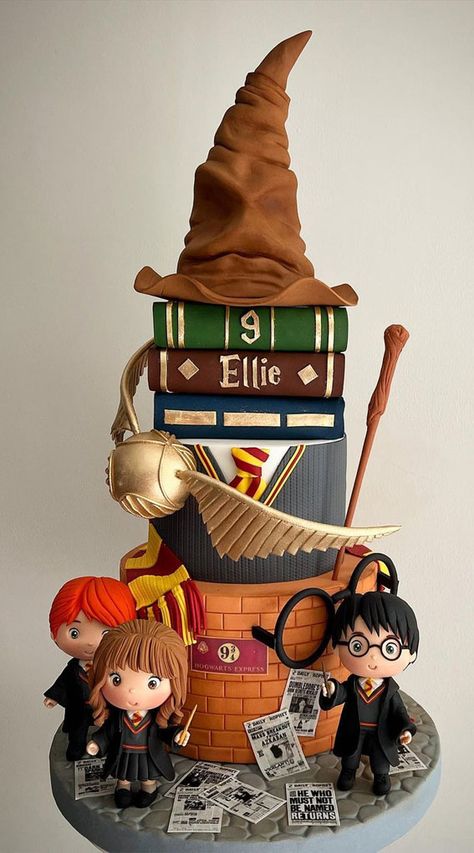 harry potter cake, harry potter birthday cakes, harry potter cake ideas, birthday cake ideas, cake ideas Harry Potter Book Cake Ideas, Harry Potter Birthday Party Cake, Harry Potter Cake Ideas Birthdays, Harry Potter Birthday Party Ideas Cake, Harry Potter Bday Cake, Pasteles Harry Potter, Torte Harry Potter, Harry Potter Cake Designs, Harry Potter Pasta