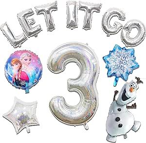 Elsa Party Decorations, Snowman Birthday Party, Frozen 3rd Birthday, Frozen Birthday Party Decorations, Elsa Birthday Party, Balloons Bouquet, Frozen Bday Party, Frozen Party Decorations, Snowman Party