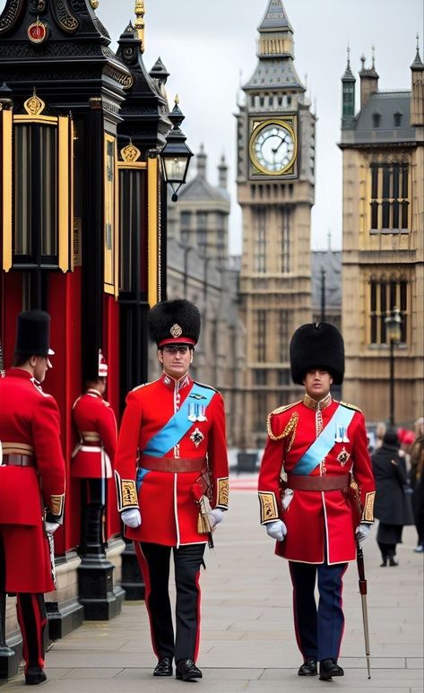 Orc Cowboy, British Royal Guard, Kings Guard, Igcse Art, British Guard, Royal Horse Guards, Two Soldiers, Coldstream Guards, Grenadier Guards