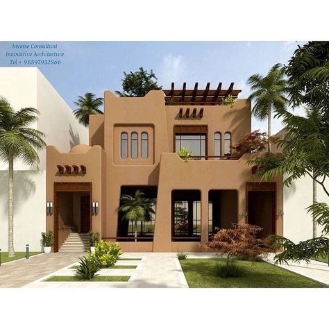 Moroccan House Exterior, Bohemian Exterior, Desert Villa, Home Styles Exterior, African House, Classic House Exterior, House Design Exterior, Classic House Design, Modern House Facades