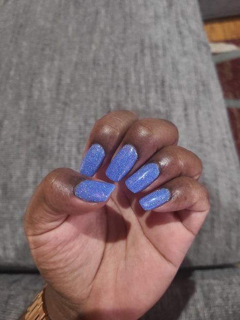 Glittery blue nails sns dipping powder Grayish Blue Nails, Winter Nails Dip Powder, Glittery Blue Nails, Winter Nails Dip, Powder Nail Ideas, Nails Sns, Nails Dip Powder, Nails Dip, Nails 2024