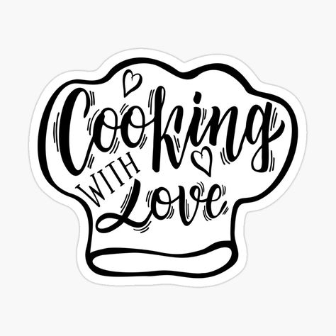 Cooking With Love Logo, Cooking Aesthetic Pictures, Cooking Aesthetic Stickers, Cooking Stickers Aesthetic, Cooking Logo Kitchen Art, Kitchen Stickers Printable, Cooking Stickers Printable, Cooking Aesthetic Wallpaper, Cooking Wallpaper